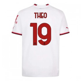 Jalkapallo Pelipaidat/Peliasut AC Milan Theo 19 Vieraspelipaita 2022-23